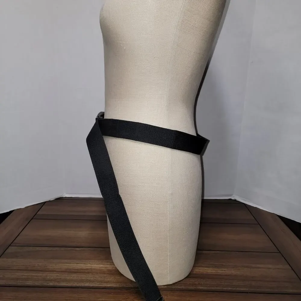 Nike Black Fabric Belt 48.5